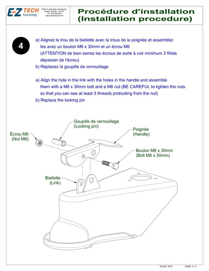 Marvel Atwood Hitch Replacement Kit