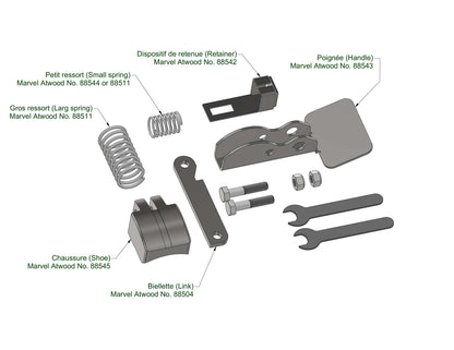 Marvel Atwood Hitch Replacement Kit